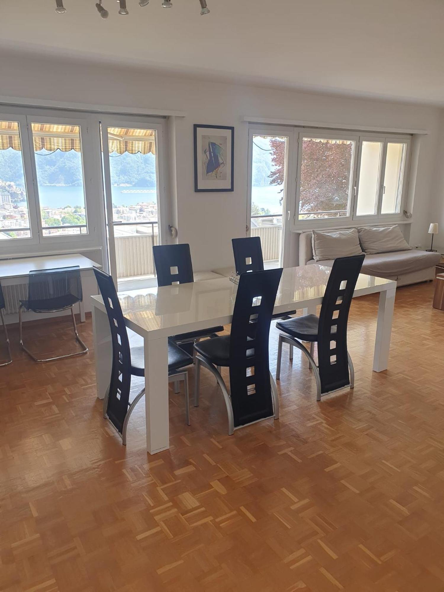 Lugano Lakeview Apartment With Self Check-In & Private Parking On Request Extérieur photo